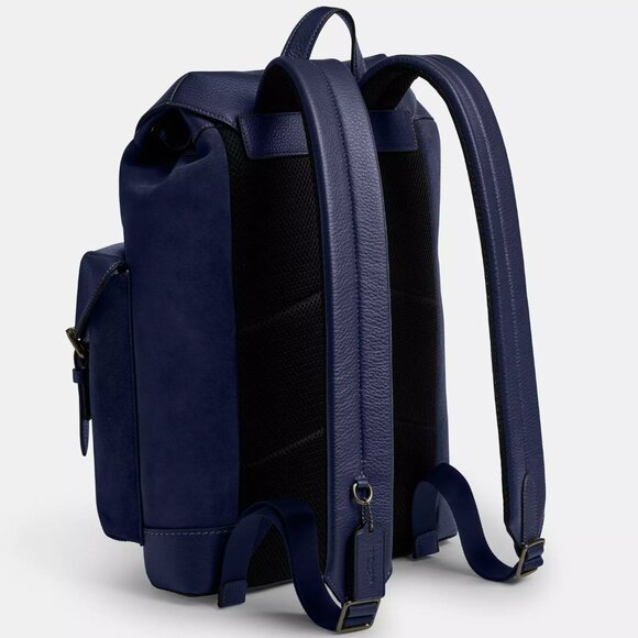 NWT Coach CW219 Warner Backpack In Suede *SEALED* - Picture 3 of 8